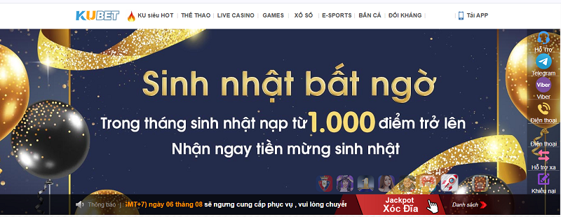 Kubet luôn đảm bảo quyền lợi cho người chơi
