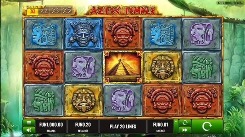 Kho báu Aztec mang đến nhiều tính năng hấp dẫn